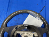 2003-04 Ford Mustang SVT Cobra Dark Charcoal Leather Steering Wheel 153