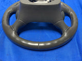 2003-04 Ford Mustang SVT Cobra Dark Charcoal Leather Steering Wheel 153