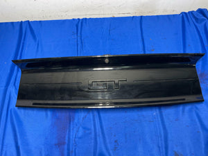 2015-23 Ford Mustang GT Black Trunk Trim Applique Panel Loaded 140