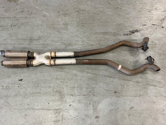 2015-23 Ford Mustang X-Pipe w/ Resonators 165