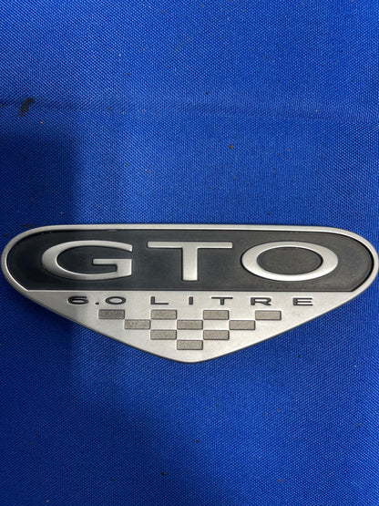 2005-06 Pontiac GTO 6.0 Fender Badges OEM 159