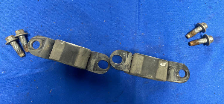 2003-04 Ford Mustang SVT Cobra Rear Exhaust Mount Brackets 166