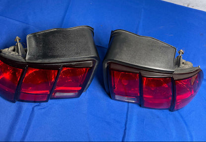 1999-04 Ford Mustang OEM Tail Lights Pair 170