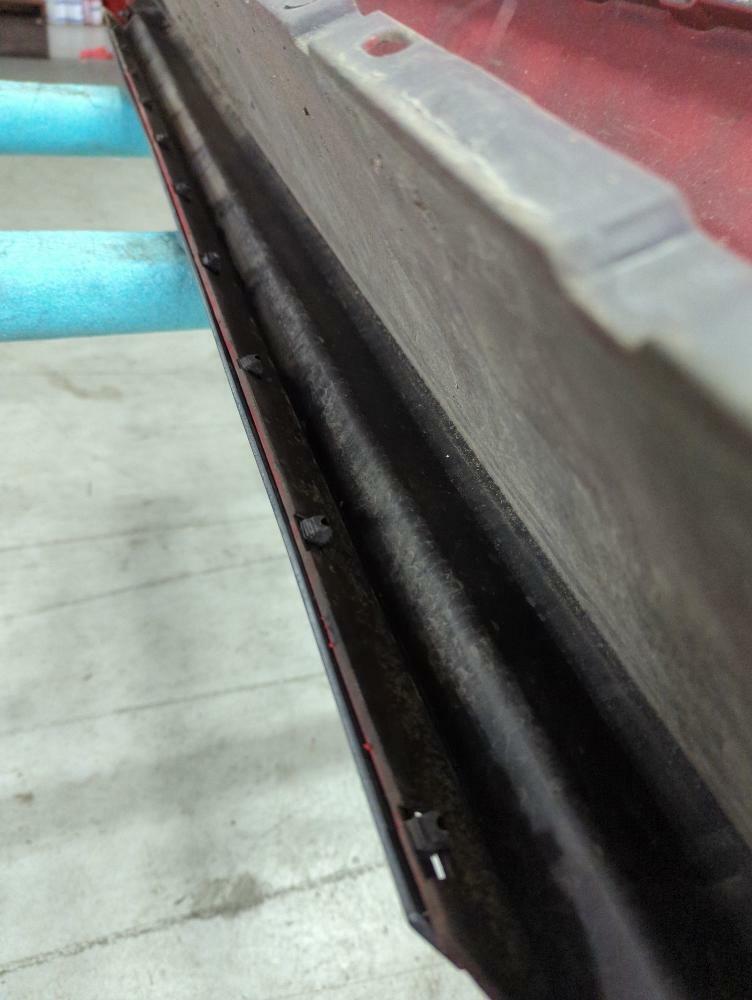 1999-04 Ford Mustang GT V8 Torch Red Side Skirts 170