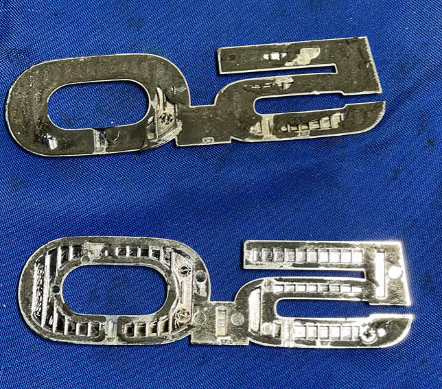2015-17 Ford Mustang GT 5.0 Fender Badges 176