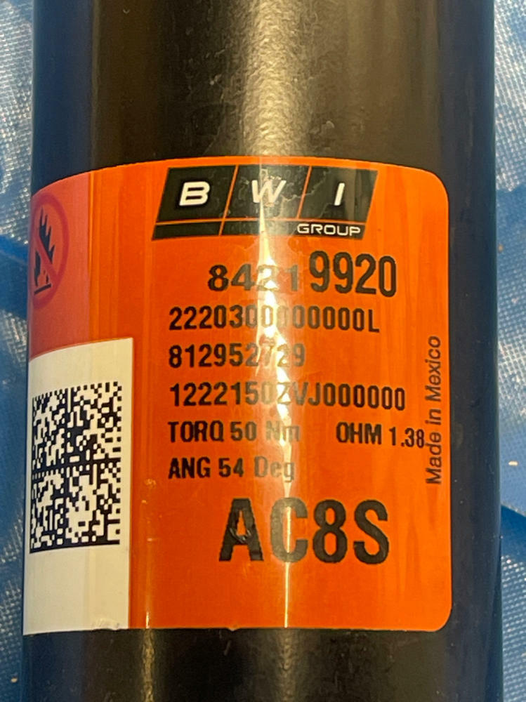 2018-23 Chevrolet Camaro ZL1 Passenger Shock Like New 169