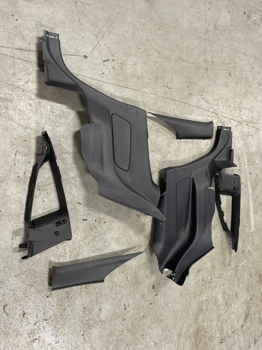 2015-23 Ford Mustang GT Rear Interior Plastics (6 Pieces) 190