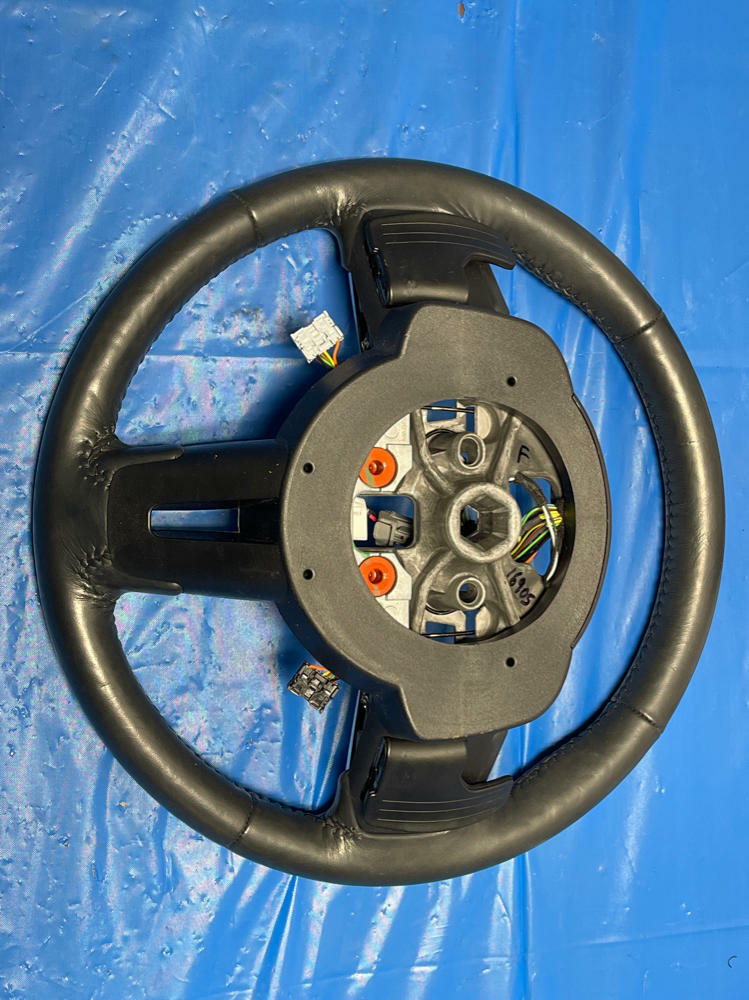 2015-23 Ford Mustang GT Steering Wheel w/ Shift Paddles Leather 190