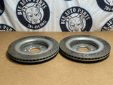 2015-23 Ford Mustang Rear Brake Rotors Pair 195