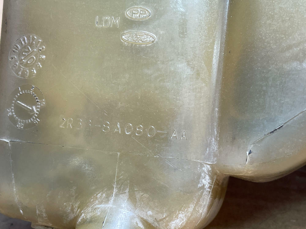 2003-04 Ford Mustang SVT Cobra Engine Coolant Overflow Reservoir 196
