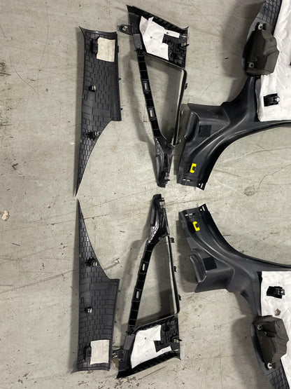 2015-17 Ford Mustang Rear Interior Plastics Set 193