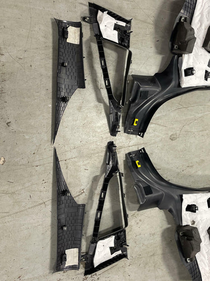 2015-17 Ford Mustang Rear Interior Plastics Set 193