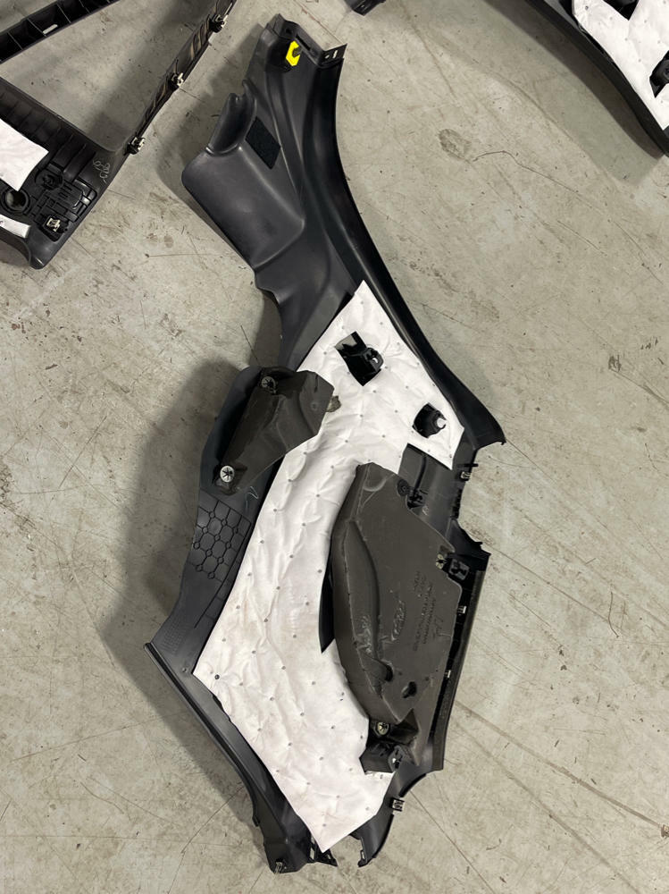 2015-17 Ford Mustang Rear Interior Plastics Set 193