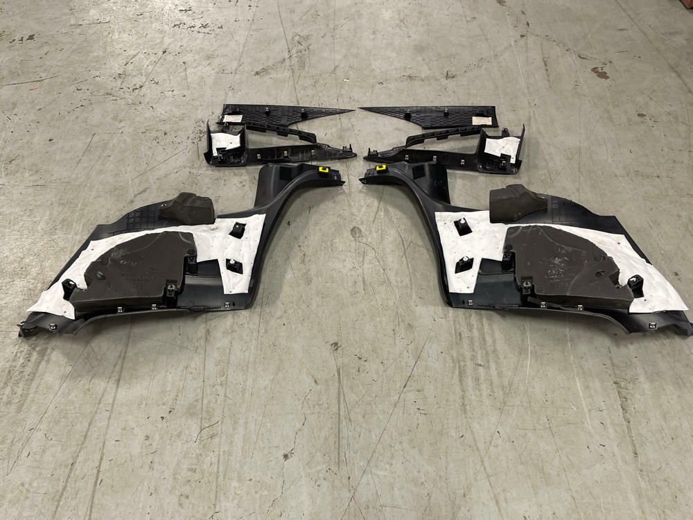 2015-17 Ford Mustang Rear Interior Plastics Set 193
