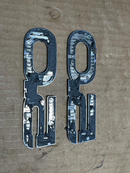 2018-23 Ford Mustang GT 5.0 Fender Badging Pair 197