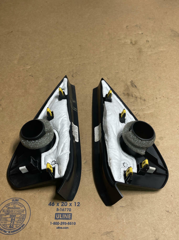 2018-23 Ford Mustang GT Dash Cap End Covers Pair 206