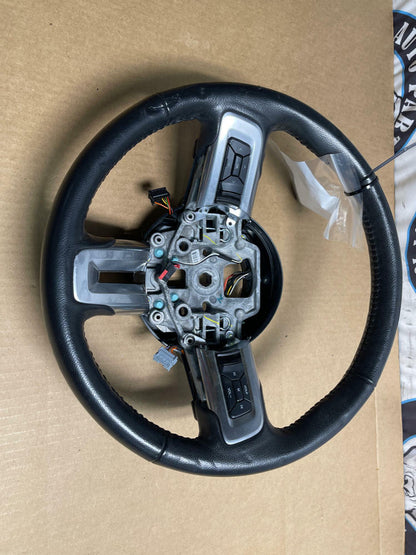 2015-23 Ford Mustang Steering Wheel Leather w/ Paddles 210