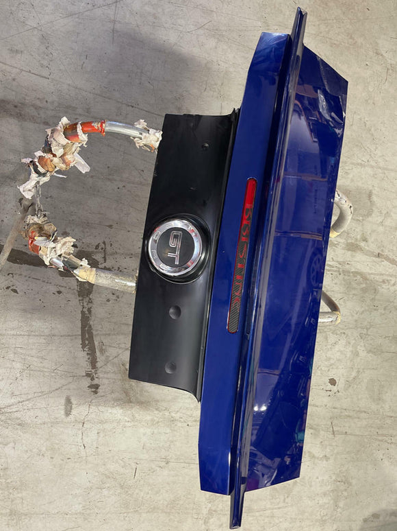 2011-14 Ford Mustang Trunk Lid Spoiler Deep Impact Blue 192