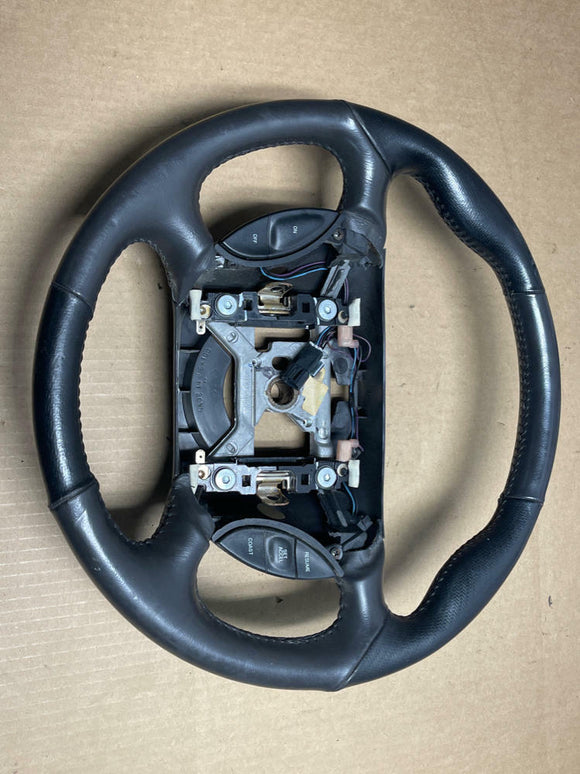 2003 Ford Mustang SVT Cobra 10th Anniversary  Steering Wheel Rare- Bent 218