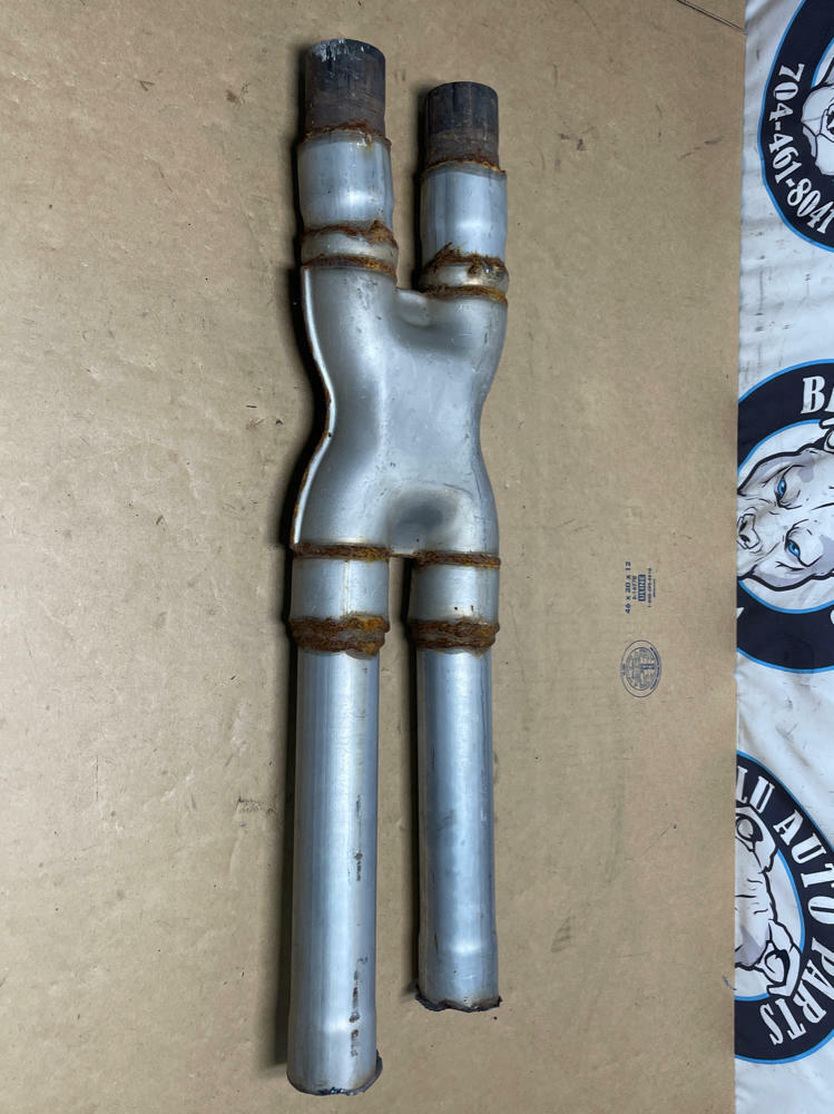 Ford Mustang S550 GT OEM X-Pipe/Mid-Pipe BA