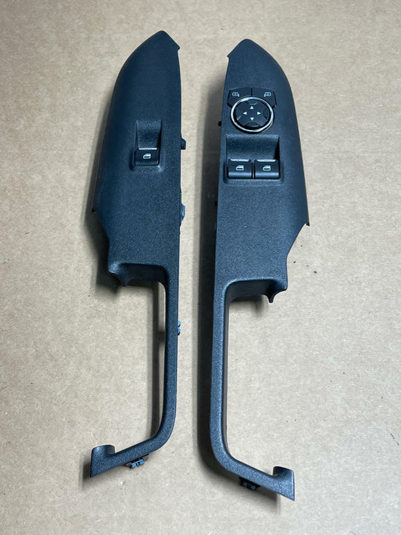 2018-23 Ford Mustang Window Switch Control Panel Pair- Coupe 217