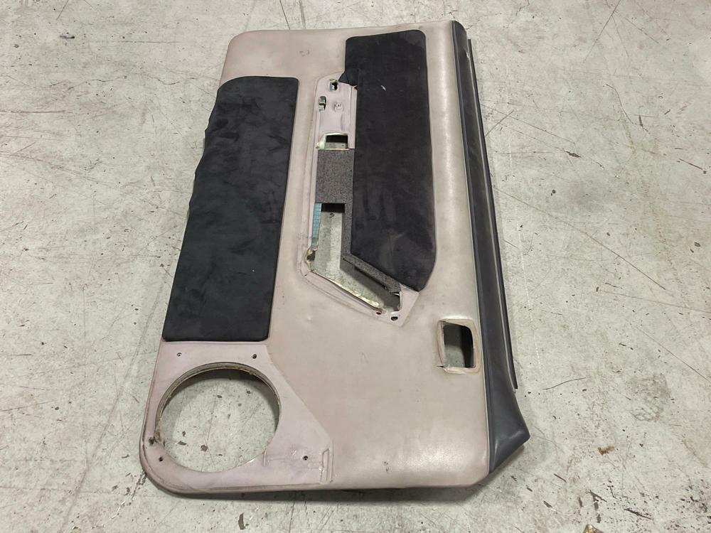 1987-93 Ford Mustang GT Driver Door Panel- Opal Grey 201