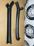1987-93 Ford Mustang GT Interior A-Pillars Pair- Black 201