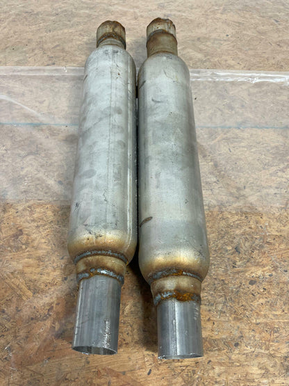 2018-23 Ford Mustang GT Aftermarket Resonators- Welded 216