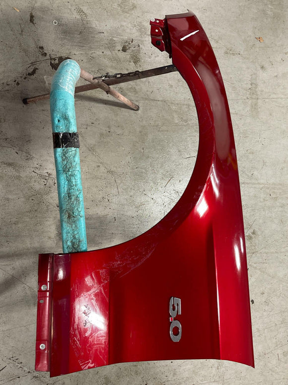 2011-14 Ford Mustang LH Driver Fender (RR- Ruby Red) 231
