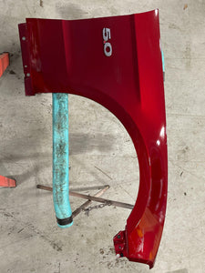 2011-14 Ford Mustang RH Passenger Fender (RR- Ruby Red) 231