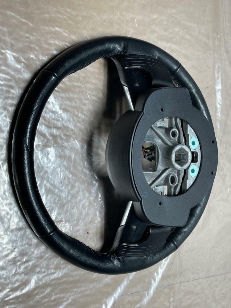 2015-17 Ford Mustang Leather Steering Wheel w/ Paddles- 6R80 214