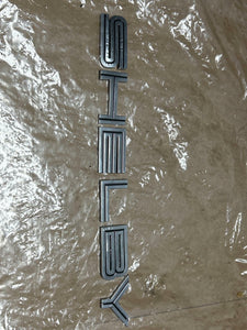 2007-09 Ford Mustang GT500 KR 1800 Miles "SHELBY" Decklid Lettering 226