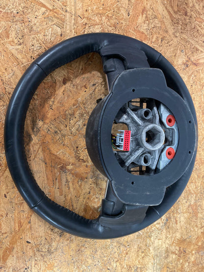 2018-23 Ford Mustang Mach One Leather Steering Wheel w/ Paddles- 10R80 213