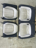 2015-23 Ford Mustang GT 5.0 Seats Cloth Front & Rear Beige 223