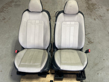 2015-23 Ford Mustang GT 5.0 Seats Cloth Front & Rear Beige 223
