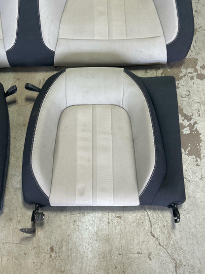 2015-23 Ford Mustang GT 5.0 Seats Cloth Front & Rear Beige 223