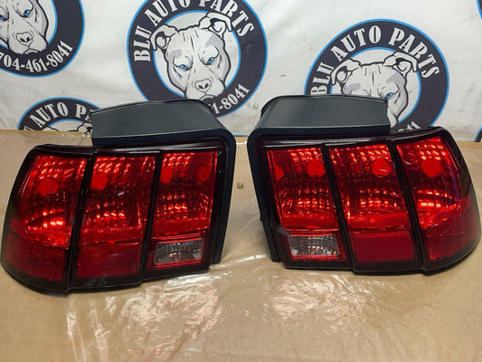 2003-04 Ford Mustang SVT Cobra Tail Lights Pair LH RH OEM 235