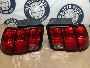 2003-04 Ford Mustang SVT Cobra Tail Lights Pair LH RH OEM 235