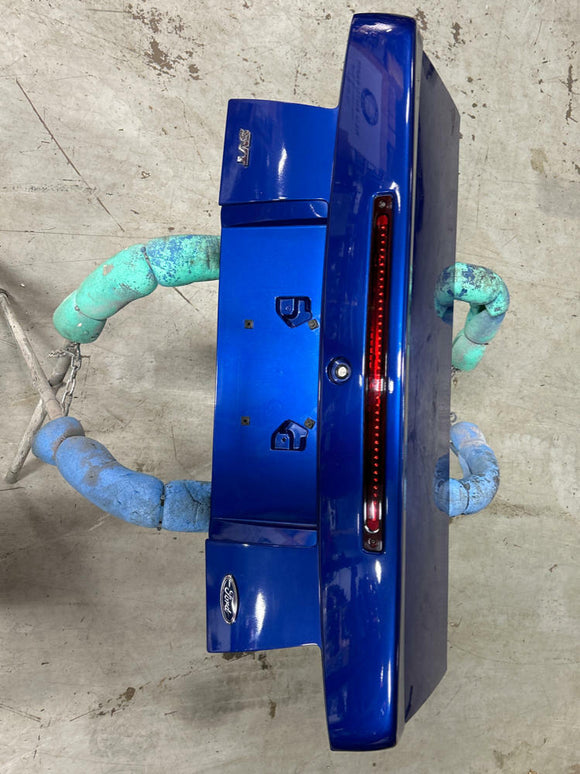 2003-04 Ford Mustang SVT Cobra Trunk Lid Spoiler Brake Light Sonic Blue 235