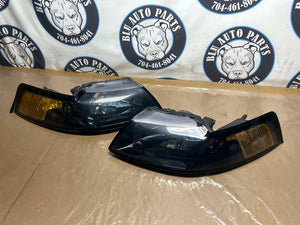 1999-04 Ford Mustang SVT Cobra OEM Headlights Low Miles 234