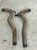 2015-23 Ford Mustang GT Aftermarket Over-The-Axle Exhaust Pipes (Roush?)