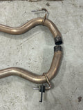 2015-23 Ford Mustang GT Aftermarket Over-The-Axle Exhaust Pipes (Roush?)