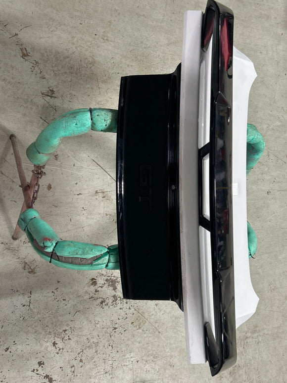 2015-23 Ford Mustang Trunk Lid Complete w/ PP1 Spoiler Oxford White 253