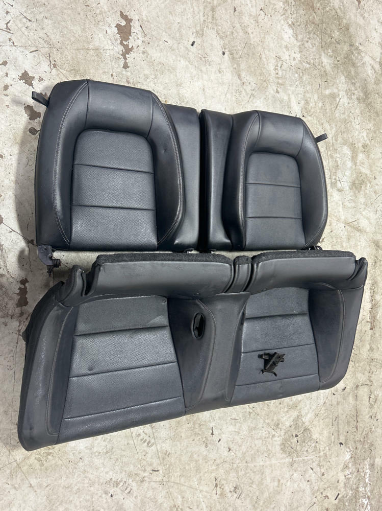 2015-17 Ford Mustang Leather Rear Seat Complete 240