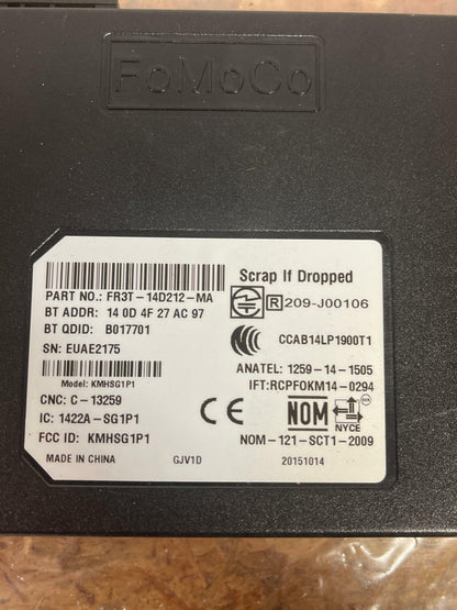 2015-17 Ford Mustang SYNC3 Communication Module (FR3T-14D212-MA) 256