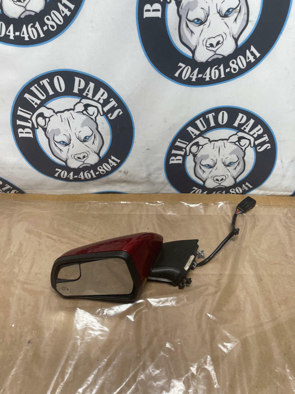 2015-23 Ford Mustang Driver LH Mirror Ruby Red (Signal, Heated, Puddle) 237