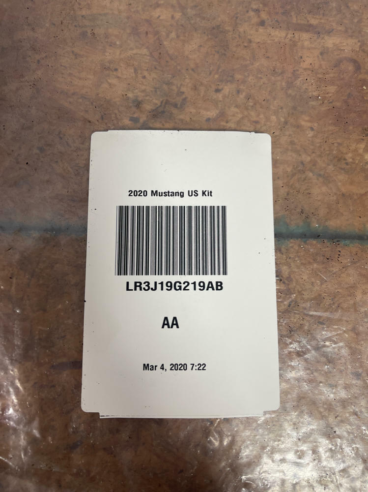 2020 GT Owner's Manual Kit 236