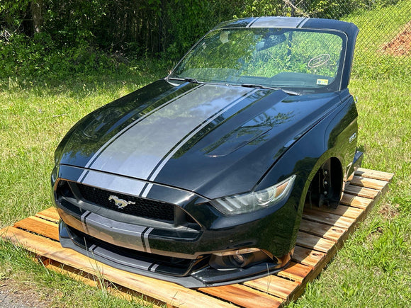 2015-17 Ford Mustang Front Clip G1 Absolute Black Complete 264