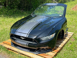 2015-17 Ford Mustang Front Clip G1 Absolute Black Complete 264