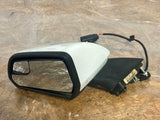 2015-23 Ford Mustang Drivers LH Sideview Mirror No Options YZ Oxford White 248